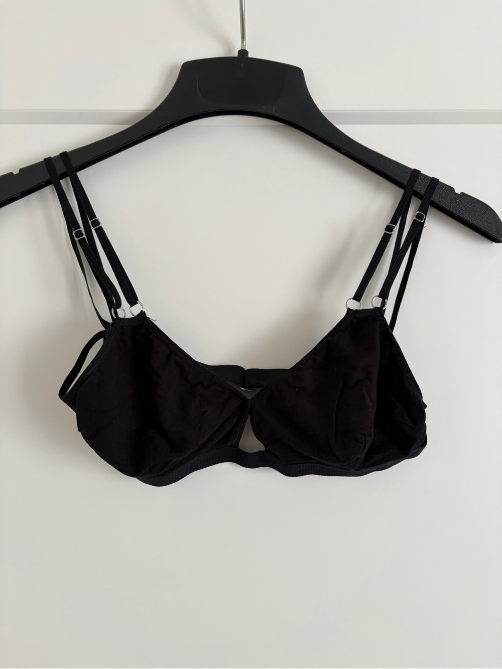 Mary Young Black Bralette Size Medium
